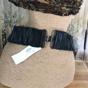 Black Elastic Belt Accesory